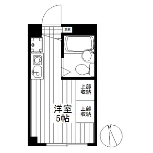 TOUEI若林【2階】の間取り