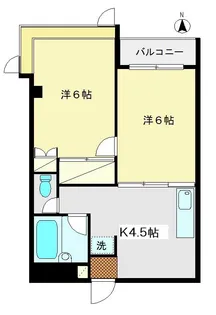 リサーチコープ初台【3階】の間取り