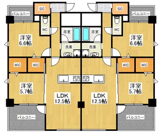 SERENA MARUNOUCHI【2階】の間取り