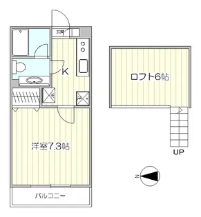 グランメールかしわ【1階】の間取り