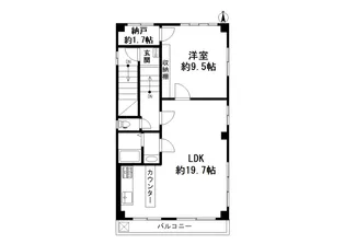 ハシダビル【3階】の間取り