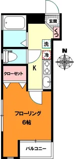 アンジェレーブ【2階】の間取り