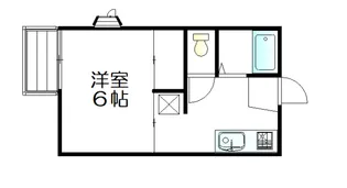 メゾンにしかみ【1階】の間取り