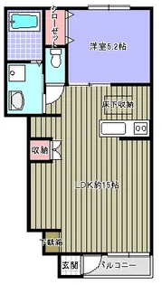 エスペランサB【1階】の間取り