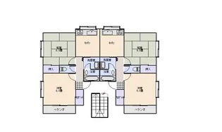 スイートホーム21【2階】の間取り