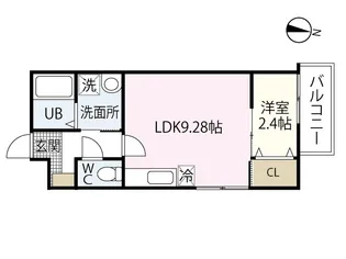 Esperanza江波【3階】の間取り