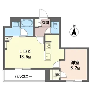 セレーノ フォルトゥーナ【3階】の間取り