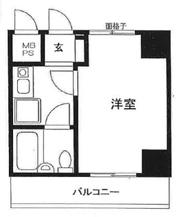 クリオ大和壱番館【4階】の間取り