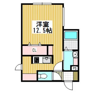 MARESSE ROSSO【1階】の間取り