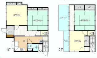 静岡県浜松市中央区中島3【一戸建】の間取り