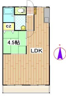 田代ビル【2階】の間取り