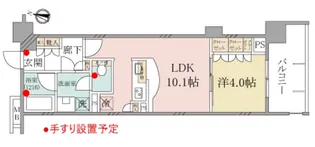 グローリオ新中野ブランデコ【2階】の間取り