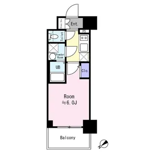 エスリード ザ・グラン大阪ノース【7階】の間取り