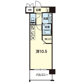 グランジュールI【4階】の間取り