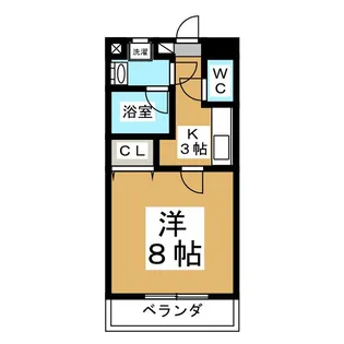 チュアリヒルズI【5階】の間取り