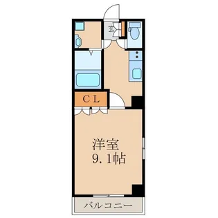 グランディール【3階】の間取り