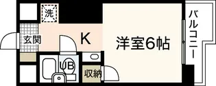 グランデール横川【3階】の間取り