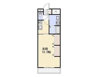 1Kの間取り画像