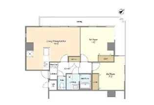 東京都大田区西馬込1【マンション】の間取り