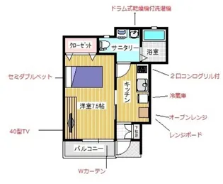 ブラーチャ【1階】の間取り