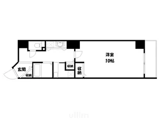 ビレイユ眞英河原町【3階】の間取り