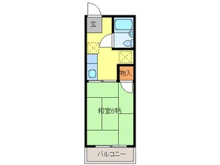 栃木県さくら市卯の里2【アパート】の間取り