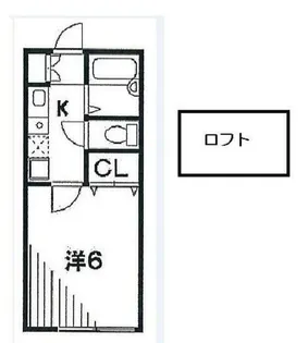 ボヌール八番館【2階】の間取り