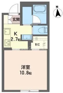 プラマ・K【1階】の間取り