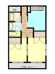 あづまマンション【3階】の間取り