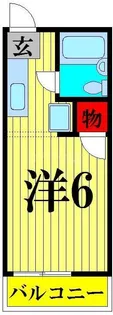 ボヌール北綾瀬【2階】の間取り