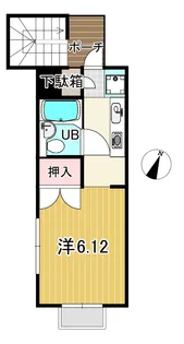 フォレ井口【2階】の間取り