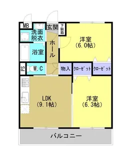 Etoile(エトワール)【1階】の間取り