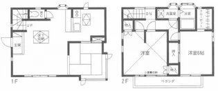 東京都町田市金森2【一戸建】の間取り