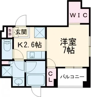 シャルマン小国【4階】の間取り