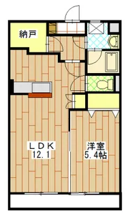 グランシャトーII【2階】の間取り