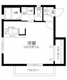 アレイムK【2階】の間取り