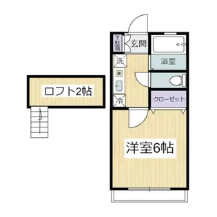 グレース青葉II【2階】の間取り