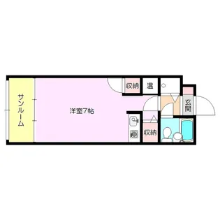 上新ビル上新庄【4階】の間取り