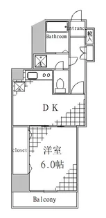 ハイツリッチモンド【6階】の間取り