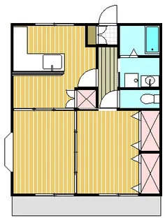 ピュア竜王【2階】の間取り