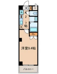 東京都府中市若松町3【マンション】の間取り