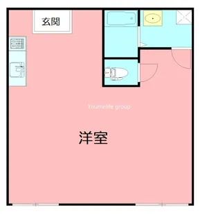 K’s BASE NURUMIZU【2階】の間取り