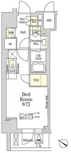 THE CLASS MINAMIAZABU【2階】の間取り