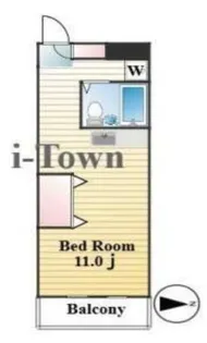 梶野園ビル【4階】の間取り