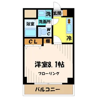 東京都調布市菊野台2【マンション】の間取り