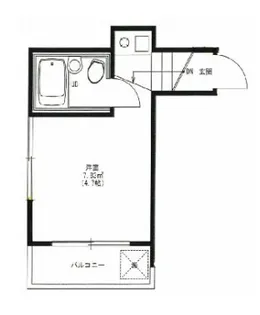 ピュアハウス山手壱番館【2階】の間取り