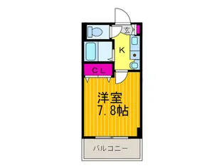生駒カレッジシティII【4階】の間取り