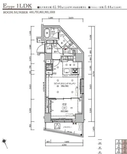 東京都墨田区東向島6【マンション】の間取り