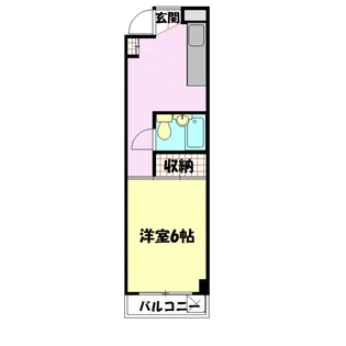 日吉グリーンヒルハイム【4階】の間取り