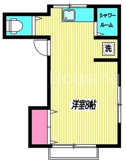 東京都新宿区北新宿1【アパート】の間取り